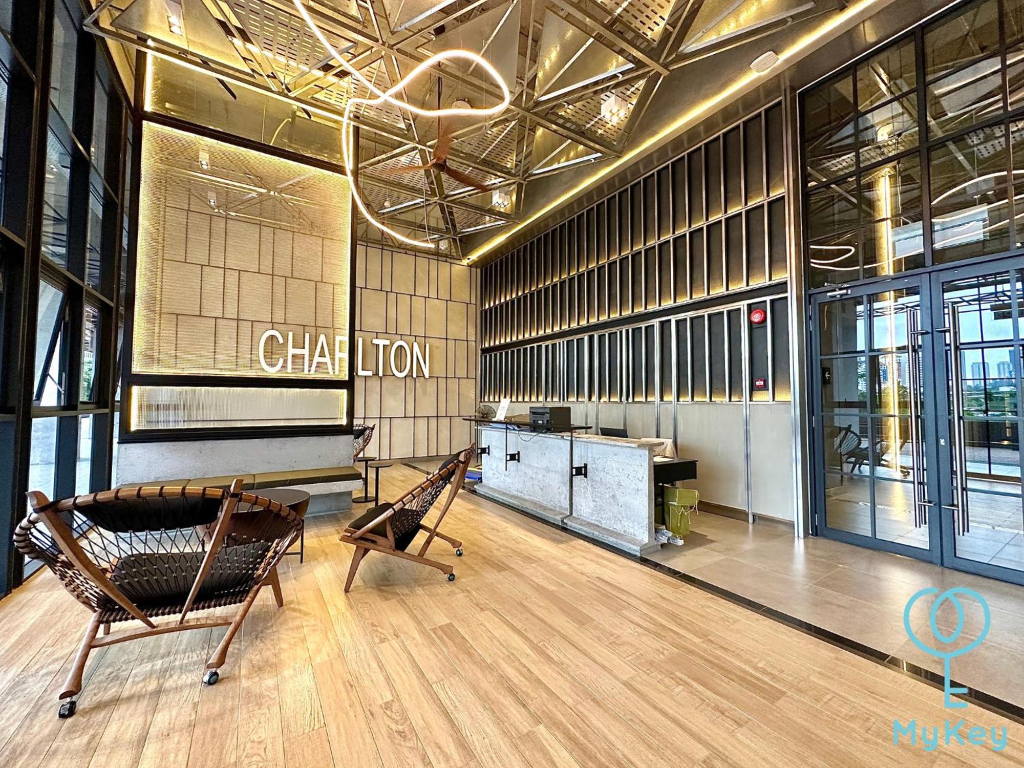 Millerz Square By Mykey Apartman Kuala Lumpur Kültér fotó The lobby of the building