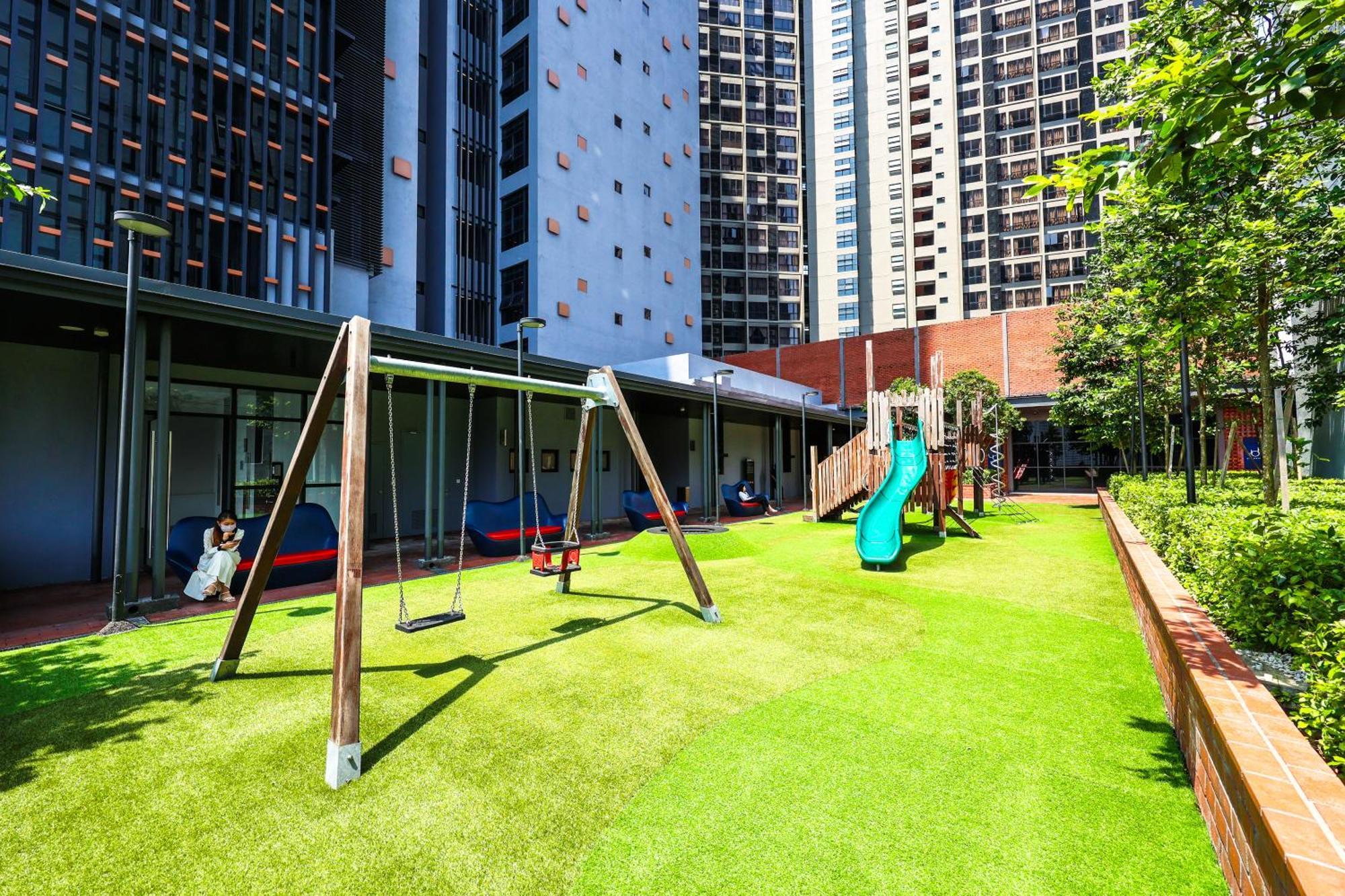 Millerz Square By Mykey Apartman Kuala Lumpur Kültér fotó Children's playground