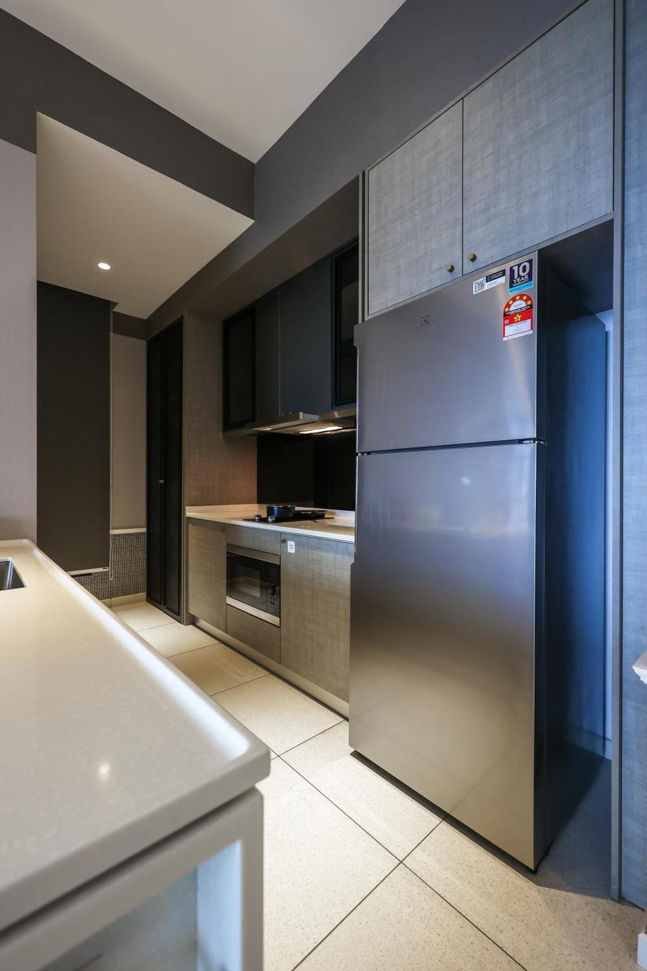 Millerz Square By Mykey Apartman Kuala Lumpur Kültér fotó A refrigerator in a kitchen